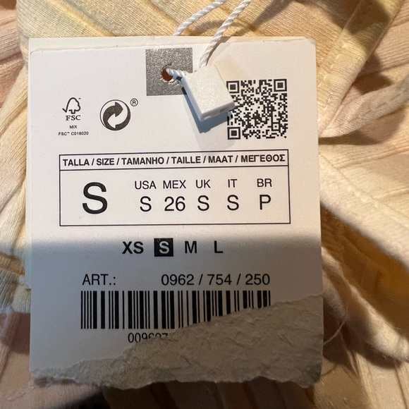 💗GET 20% OFF💗NWT ZARA TIE-DYE GATHERED BODYSUIT - Picture 3 of 9